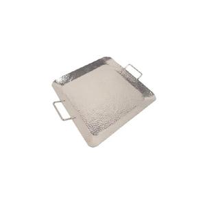 ถาดตกแต่งโลหะชุบเงินรูปโบราณพร้อมที่จับถาดเสิร์ฟผู้ผลิตและผู้ค้าส่ง - Product Image 1