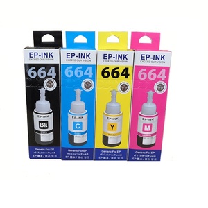 Recarga de tinta para <span class=keywords><strong>Epson</strong></span> L101/L201/L301/L355/L365/L555/L565 botella de tinta <span class=keywords><strong>664</strong></span> Eco-tanque de impresora - Product Image 1