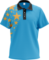 Yüksek kaliteli kısa spor % 100% Polyester özel yüceltilmiş baskı özelleştirilmiş erkek düz golf Polo t gömlek