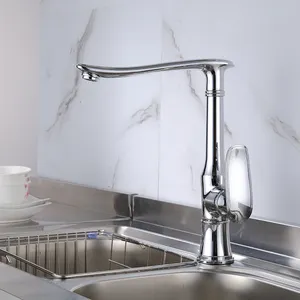 Miscelatore per rubinetto da cucina rubinetti per lavello con rotazione a 360 gradi rubinetti da cucina in ottone nero alto