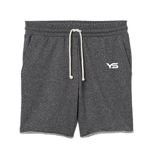 Alta calidad de los hombres de moda Casual corto 100% algodón de media cintura logotipo personalizado bordado patrón sólido Material de lana - Product Image 3