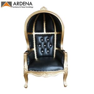 Royal Luxury French Design Porter <b>Chair</b> Solid Wood Indoor Leisure for Home Furniture for Living Room Wedding Events Hotels - Product Image 1