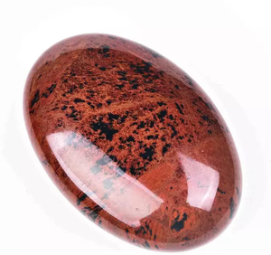 หินปาล์มรูปไข่คุณภาพดีที่สุด ทำจากคริสตัลเจสเปอร์ หินอาเกต ขายส่งจาก AAMEENA AGATE - Product Image 2