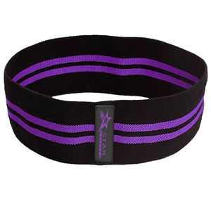 Conjunto de 3 bandas elásticas para hacer ejercicio, nuevo diseño, Logo personalizado, tela estampada, para glúteos, gimnasio, Fitness, resistencia al pegamento - Product Image 3