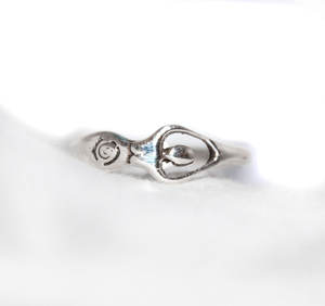 Anillo de Plata de Ley 925 con diseño liso, joyería fina hecha a mano - Product Image 1