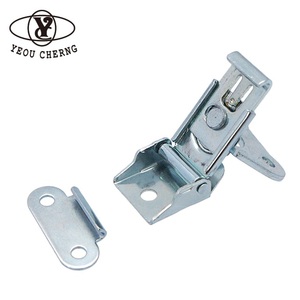 Cerrojo de captura de metal chapado en plata HC272, pestillo de mariposa para caja de vuelo y caja de madera y aluminio, entrega de escenario - Product Image 1