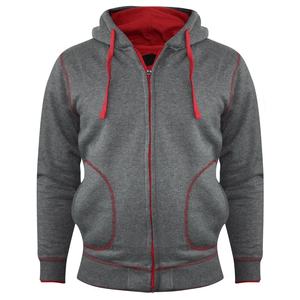 ชุดกีฬามีซิปสำหรับผู้ชายชุดวอร์มมีฮู้ดแบบแฟชั่นชุดวอร์มขนแกะยืดได้ชุดจั๊มเปอร์ - Product Image 2