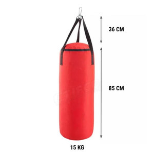 Saco de boxeo de cuero para entrenamiento, bolsa de arena falsa para boxeo - Product Image 5