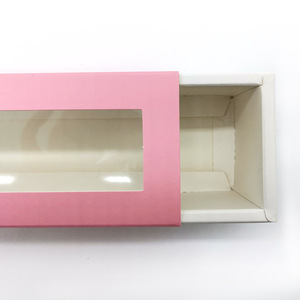 Boîte à biscuits en papier kraft, boîte à macarons, emballage de desserts, emballage de bonbons, boîtes d'emballage <span class=keywords><strong>pour</strong></span> gâteaux - Product Image 3