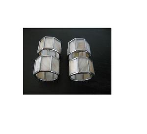 Design moderne nacre ronds de serviette Table dîner vadrouille porte-serviettes pour mariage centres de table Festival célébration - Product Image 3