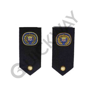 แผ่นรองไหล่สีดำสีทองสำหรับ2024เครื่องแบบพิธีการแบบกำหนดเอง - Product Image 1