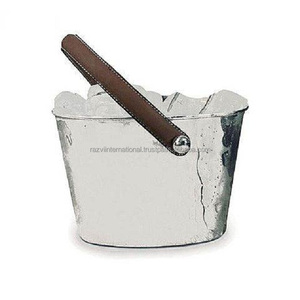 Cubo de Hielo de Acero Inoxidable de Diseño Único con Pinza para Hielo, Capacidad de 2L, Forma Redonda, Sostenible y Duradero - Product Image 6