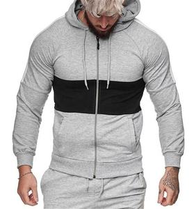 En/lack Oman lack ashionable oooodies, Lim weweatcamisas ulullover con ipper ititness iipper Lock olor ooded oooody - Product Image 1