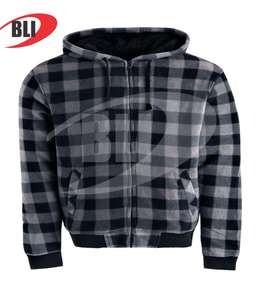 Sudaderas con cremallera para hombre Sudaderas con capucha de lana de algodón completo Personalizaciones Logotipo de marca Sudadera con capucha lisa en blanco para unisex - Product Image 5