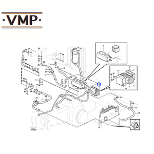 VOE11110903 - ตัวแลกเปลี่ยนความร้อนสำหรับรถตักล้อยางรุ่น L150G, L180G, L220G - VMP - Product Image 2