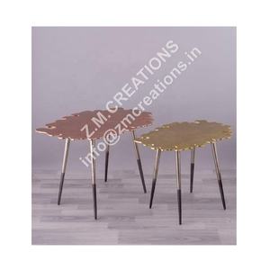 Ensemble de tables basses Tables gigognes décoration de salon personnalisé fait à la main moderne meubles décoratifs maison mariage pièce maîtresse - Product Image 1