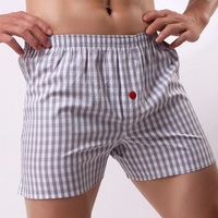 Boxers pour hommes sur mesure, rayés, respirants, écologiques, à séchage rapide, antibactériens, sans couture, en coton tricoté, pour toutes les saisons