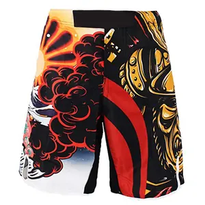 Heißer Verkauf Sublimation druck Martial Arts Wear MMA Shorts für Männer