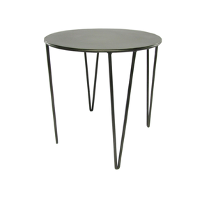 Mesa auxiliar de diseño moderno, sala de estar mate para metal chapado en cobre, muebles para el hogar - Product Image 5