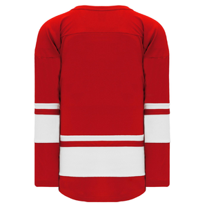 เสื้อฮอกกี้น้ำแข็งแบบสั่งทำ ดีไซน์ใหม่ปี 2026 ขายส่ง แบบซับลิเมชั่น โพลีเอสเตอร์ 100% ชุดยูนิฟอร์มแขนสั้นสำหรับฤดูร้อนสำหรับผู้ชาย - Product Image 4
