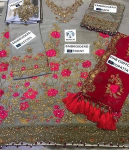 Shalwar Kameez fantaisie personnalisé pour femmes Salwar Kameez en soie coton lin polyester vêtements indiens et pakistanais - Product Image 2