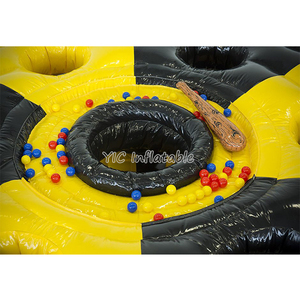 Jeu gonflable commercial Whack-a-<span class=keywords><strong>Mole</strong></span>, jeu sportif interactif, combo de saut et rebond humain Whack-a-<span class=keywords><strong>Mole</strong></span> à vendre - Product Image 5