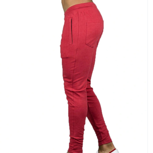 Pantalones de chándal deportivos personalizados para hombre, joggers ajustados con rayas laterales, venta al por mayor - Product Image 2