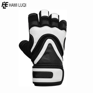 Offre Spéciale gros personnalisé Fitness entraînement haltérophilie gants de sport en cuir Opp sac Durable unisexe Paypal PK couleur personnalisée - Product Image 5