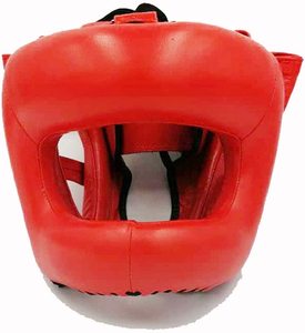 Martial Arts Sports Custom <b>Head</b> Guards Leather Material for MMA Kickboxing Wholesale Price Factory Manufacturer - Product Image 4