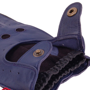 Unisex Warm Lambskin Genuine Leather <b>Driving</b> <b>Gloves</b> with Custom Logo for Sports Outdoor Casual Use - Product Image 4