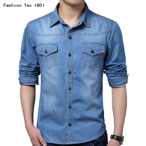 camisas con jeans hombres