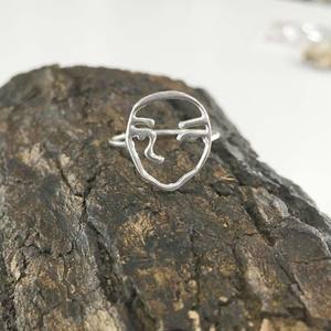 Recién llegado, anillo único hecho a mano de Plata de Ley 925 pura para mujer, regalo para ella - Product Image 5