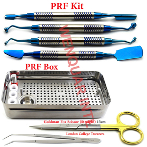 Kit de PRF Dental, Instrumentos para Implantes de Fibrina, Cirugía Oral y Pinzas de Algodón, Tijeras - Product Image 5