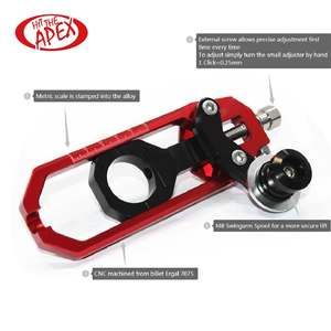 CNC en aluminium chaîne tendeur ajusteur avec Swimgarm bobines kit pour <span class=keywords><strong>Kawasaki</strong></span> <span class=keywords><strong>ninja</strong></span> ZX10R <span class=keywords><strong>ZX</strong></span>-<span class=keywords><strong>10R</strong></span> 2011 2012 2013 <span class=keywords><strong>2014</strong></span> 2015 - Product Image 2