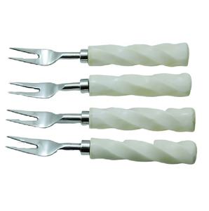 Hot Selling Blue Resin Handle Steel <b>Fork</b> Cutlery / Flatware <b>Set</b> Cutlery Hotel <b>Spoon</b> <b>Fork</b> Gold Cutlery Wedding Flatware High - Product Image 6