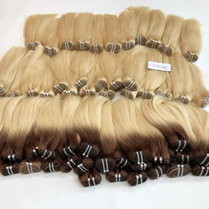 ผมแท้เกรด12A ช่อผมคนจากกัมพูชา100% มัดผมมนุษย์ผสมกับที่ปิด - Product Image 2