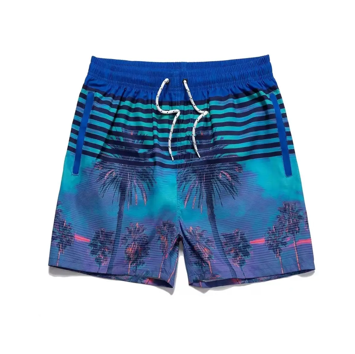 Men's Custom Logo Swim Wear Beach Board Shorts Swimming Trunk Shorts Mens Swimwear Digital Sublimation Shorts