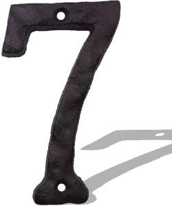 Numéros de maison, numéros d'adresse en fonte métallique - Product Image 2