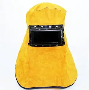 Máscara de proteção com lente, capacete de solda respirável resistente ao calor para soldagem, proteção de soldagem