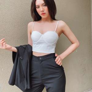Two Piece <b>Pants</b> Set 2020 New Arrival <b>Sexy</b> Solid Color Casual Lady Women Spring Style Button Club Lead Fit - Product Image 6