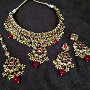 Conjunto de collar antiguo tradicional, joyería de imitación, nuevo diseño - Product Image 2