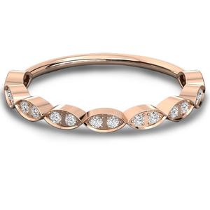 Anillo de Compromiso, Regalo de Año Nuevo, Diamantes Naturales, Oro Macizo, Engaste Clásico de Puntas, Corte Brillante, Certificado IGI INGEMCO, Colección India - Product Image 1