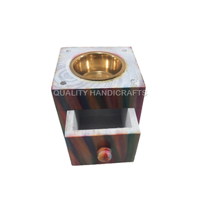 2022 nouveau brûleur d'encens en résine de bois de Dukoon arabe créatif Bakhoor Mubkhar pour diffuseur d'aromathérapie à la maison pour le ramadan - Product Image 1