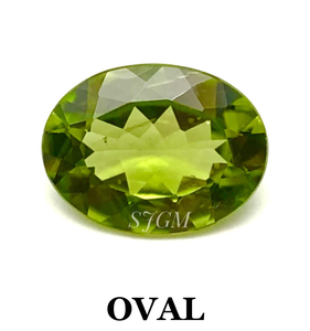 8X10mm corte ovalado PERIDOTO Natural venta al por mayor precio de fábrica de alta calidad facetado piedra preciosa suelta por quilate PERIDOTO NATURAL IGI - Product Image 2