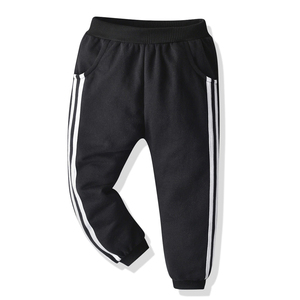 Conjunto Deportivo de Algodón para Bebés Niños, Chaqueta con Cremallera y Estampado de Estrellas, Pantalones Negros, Atuendo Casual de Otoño, Manga Larga, para Bebés y Niños Pequeños - Product Image 6