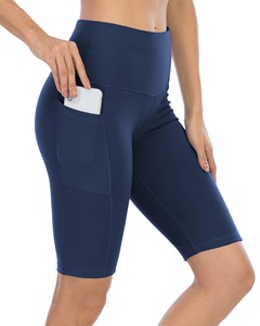 Shorts Yoga Gym Pants Workout Women Sports Waist High Leggings Beach Stretch - Product Image 3