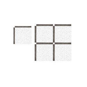 Texture en bois avec des carreaux de sol de cottage décoratifs au design traditionnel 40x40cm - Product Image 6