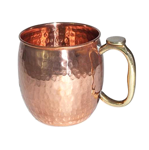 Top Trend Moscow Mule Beer para tazas Beber agua de cobre pulido brillante grande para tazas para bodas Taza de metal de cobre puro para W - Product Image 2