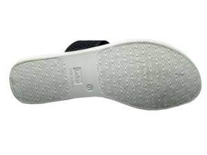 Pantoufle de créateur plate pour l'extérieur et pour toutes les saisons noir - Product Image 3