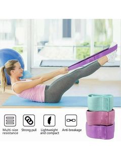 Bandes élastiques d'entraînement de gymnastique de haute qualité Logo personnalisé Boucle de résistance cercle de hanche Ensemble jambes Booty Yoga Squat Fitness Logo personnalisé - Product Image 4